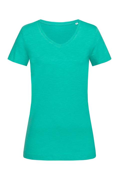 Sharon Slub V-neck