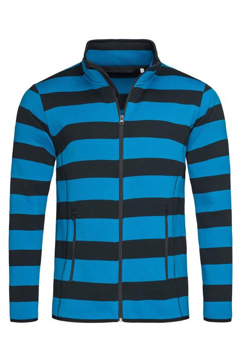 Striped Fleece Jacket