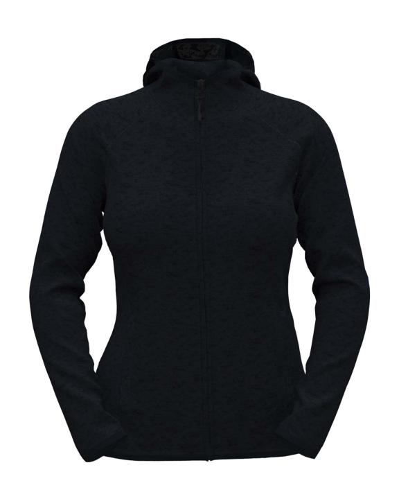 Lux Hooded Knit Fleece Jacket