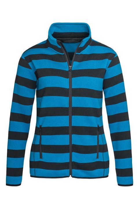 Striped Fleece Jacket